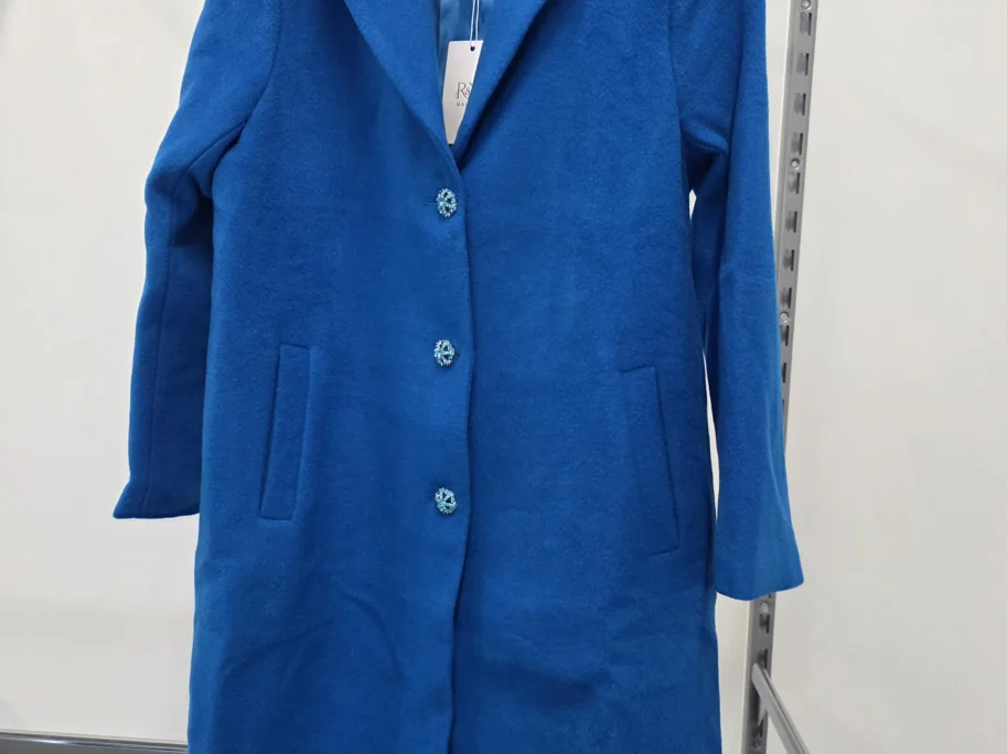 Wollmantel LORENA ROYAL BLUE