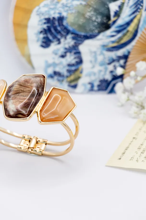 Armspange ELEANORA GOLDEN AMBER