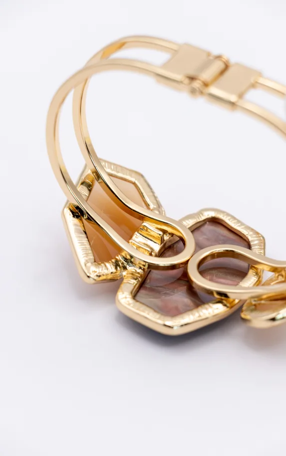 Armspange ELEANORA GOLDEN AMBER