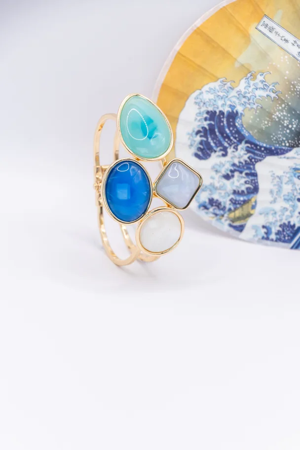 Armspange YSOLDE AZURE HARMONY