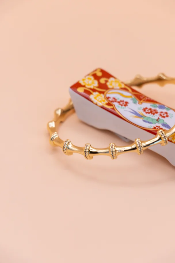 Armreif COSIMA GOLDEN BAMBOO
