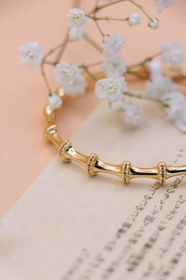 Armreif COSIMA GOLDEN BAMBOO