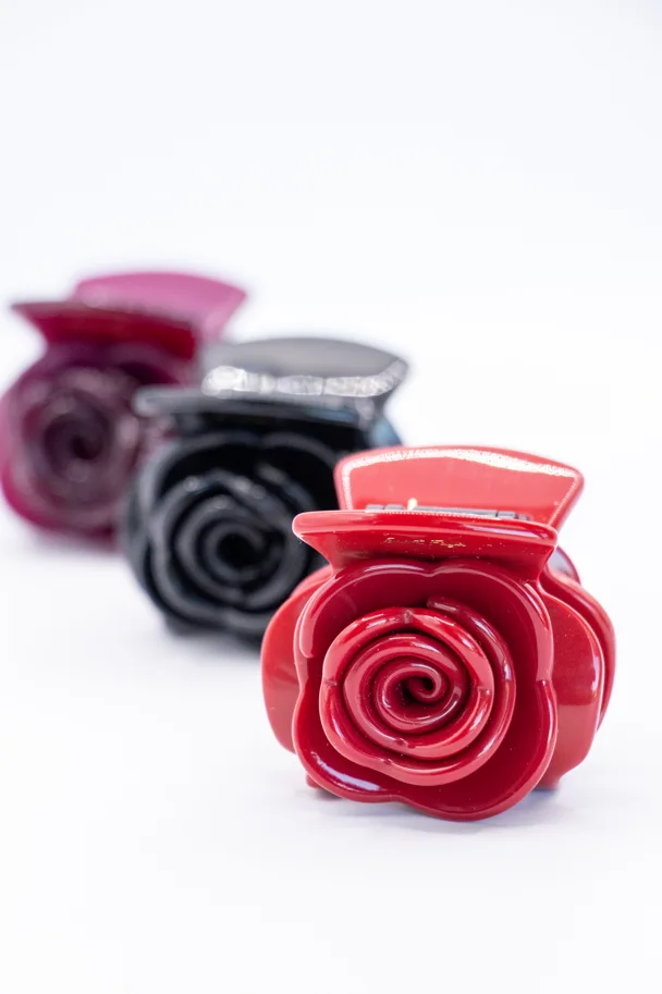 Haarklammer FLORENTINE CRIMSON ROSE