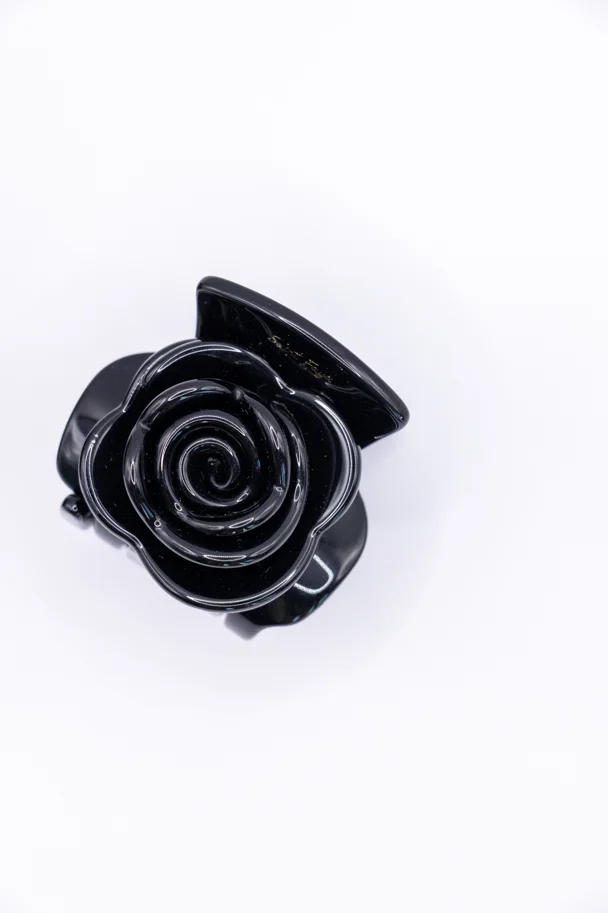 Haarklammer BELLAMIRA BLACK ROSE