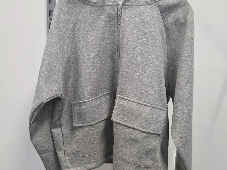 Sweatshirt-Jacke "ÉLODIE SILVER COMFORT