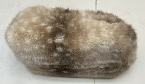 Kunstfell-Clutch VIVIANA ARCTIC LUXE