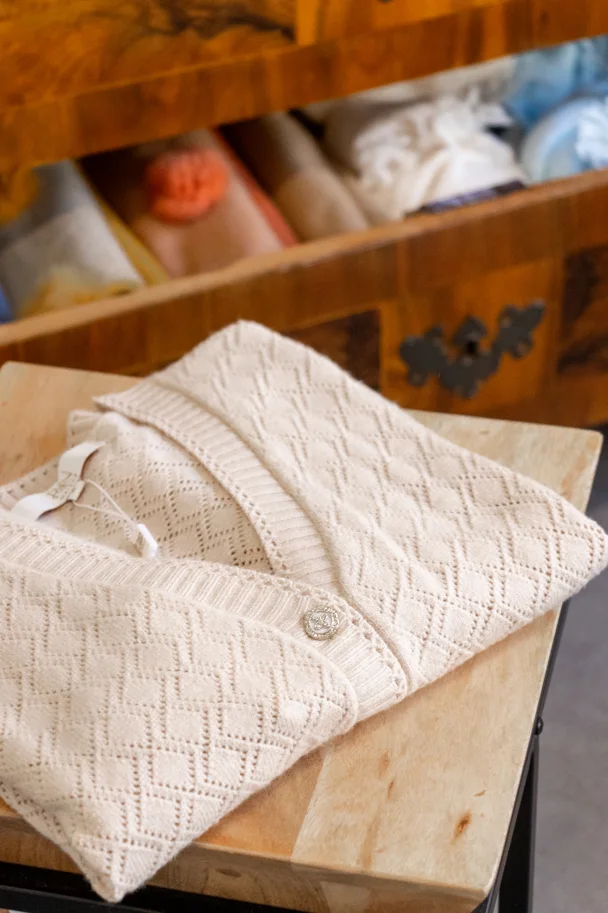 Strickjacke MARLENE IVORY GRACE