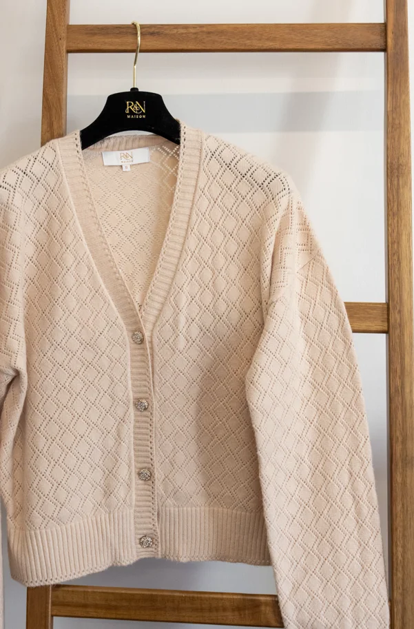 Strickjacke MARLENE IVORY GRACE
