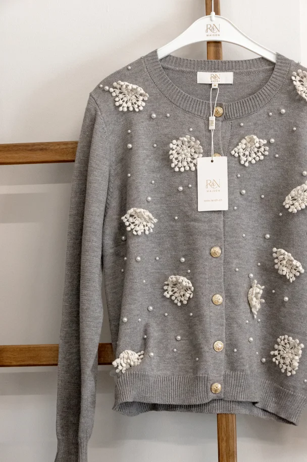 Strickjacke HELENA FROST BLOSSOM