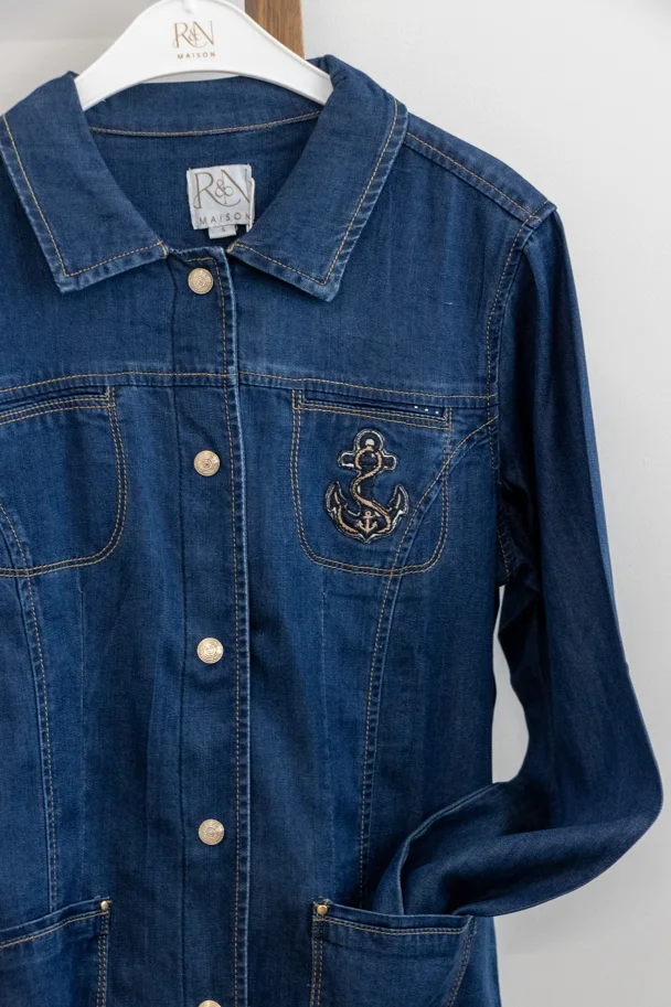 Jeansjacke MARISTELLE NAUTIC DENIM