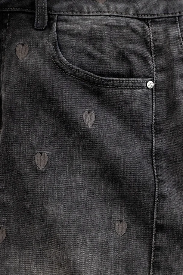 Jeanshose EMILIENNE SILVER HEARTS