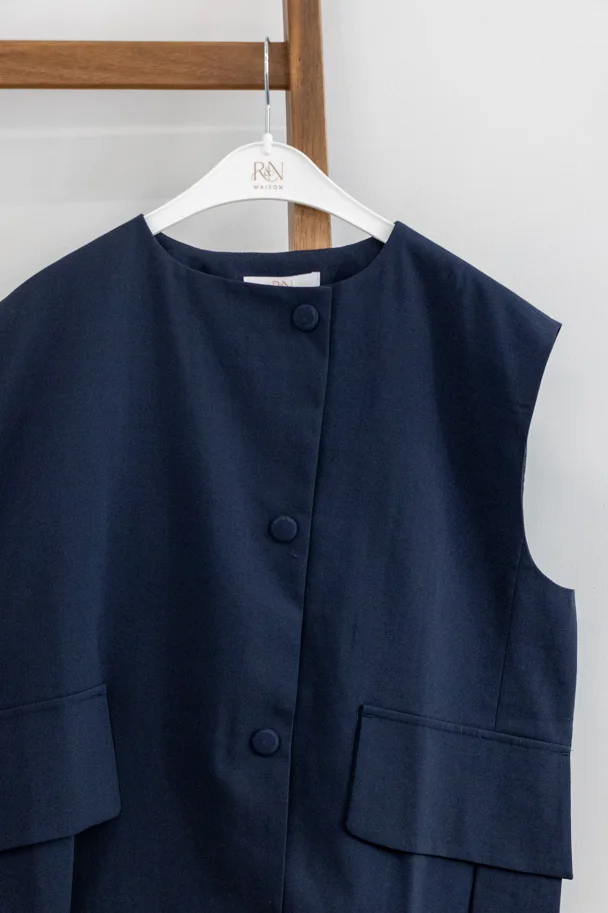 Gilet ADELINA NAVY PRESTIGE