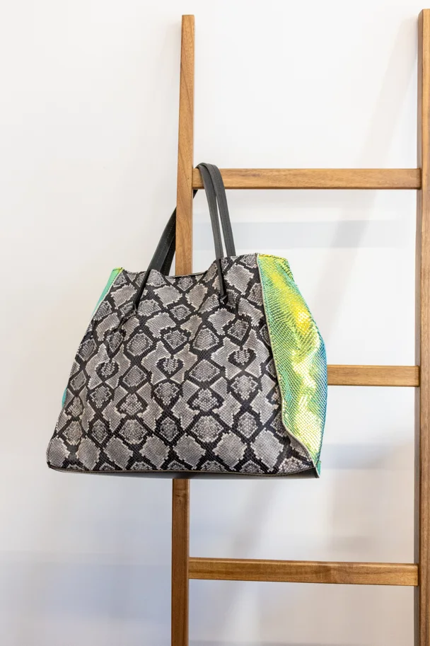 Shopper aus Leder