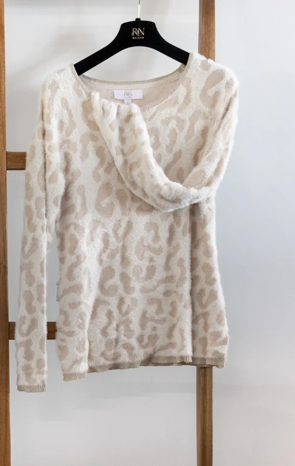 Pullover GENEVA SOFT LEOPARD